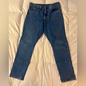Levi's 501 S Skinny Blue Denim Jeans